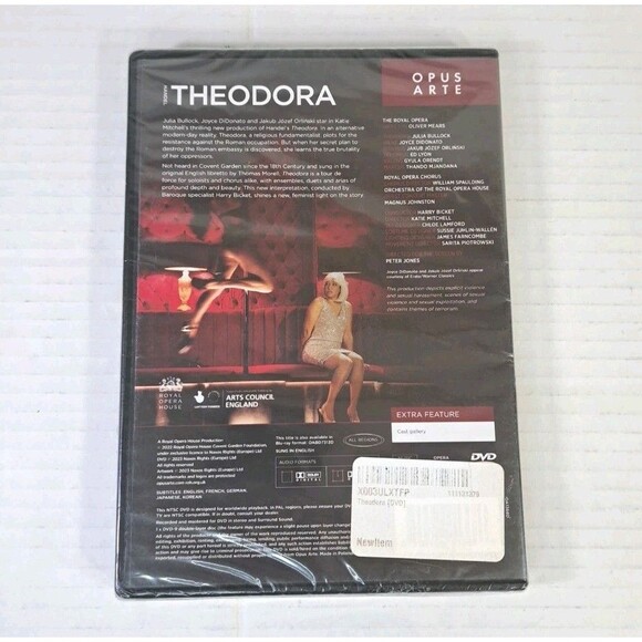 Handel: Theodora DVD NEW BBC Opus Arte Glyndebourne Opera William Christie - Picture 2 of 2